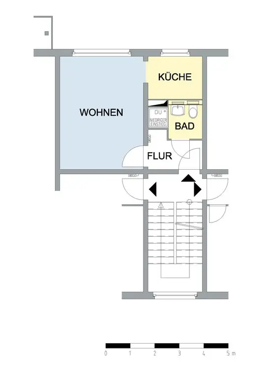 Studio mit 25 m² in Neubrandenburg – Bild 5