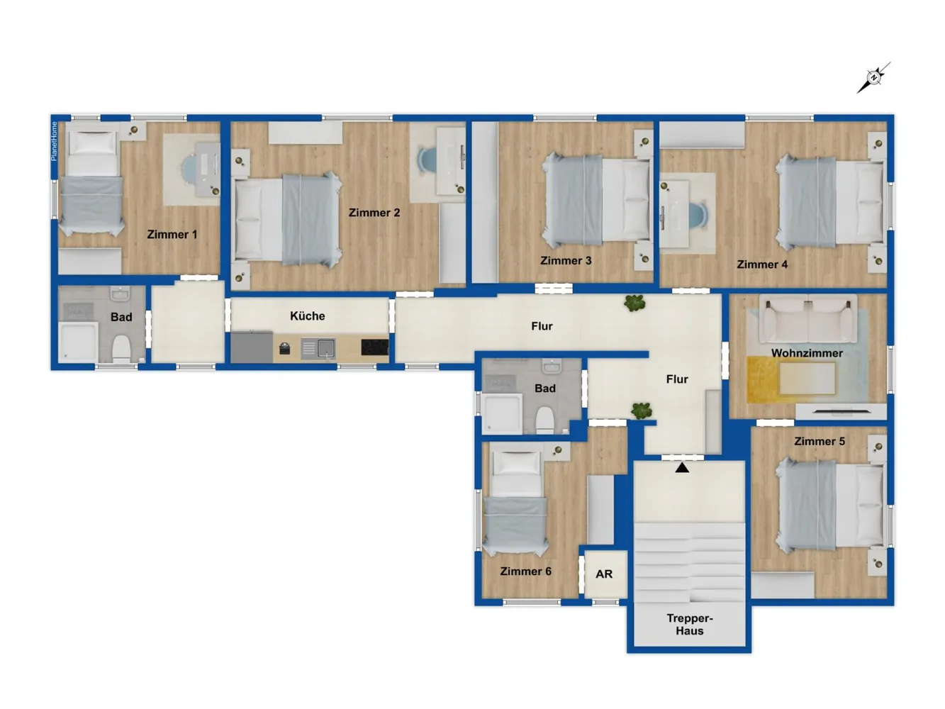 7 Zimmer Wohnung mit 188 m² in Bayreuth – Bild 4