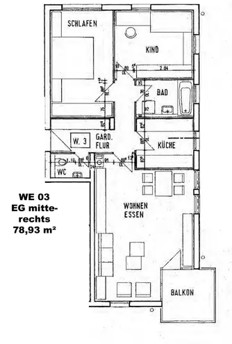 3 Zimmer Wohnung mit 79 m² in Leipzig – Bild 8