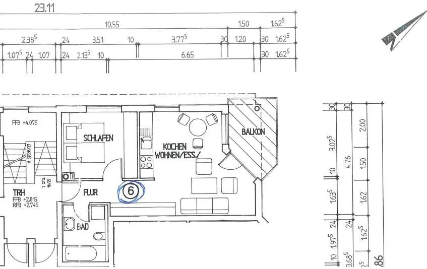 2 Zimmer Wohnung mit 43 m² in Backnang – Bild 10