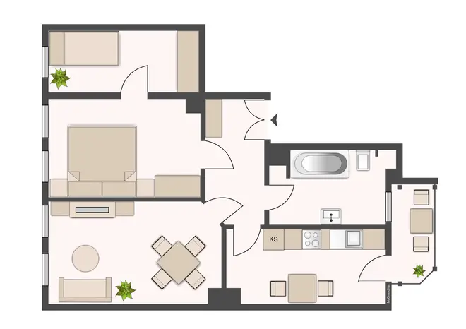3 Zimmer Wohnung mit 80 m² in Leipzig – Bild 12
