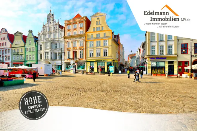 2 Zimmer Wohnung mit 58 m² in Rostock – Bild 1