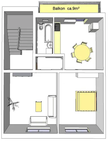 2 Zimmer Wohnung mit 70 m² in Gelsenkirchen – Bild 5