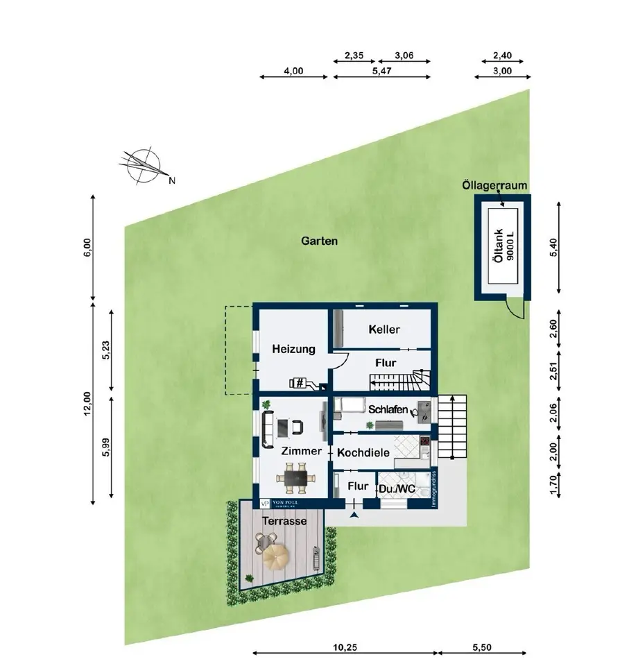 3 Zimmer Wohnung mit 48 m² in Reutlingen – Bild 9