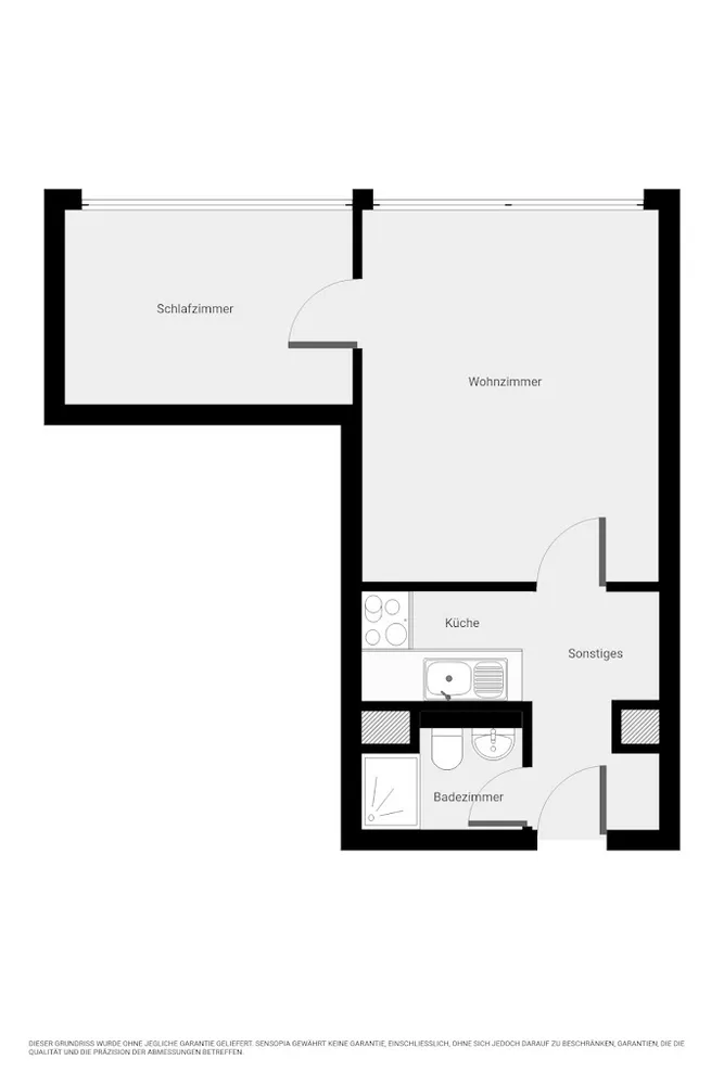 2 Zimmer Wohnung mit 31 m² in Brandenburg an der Havel – Bild 12