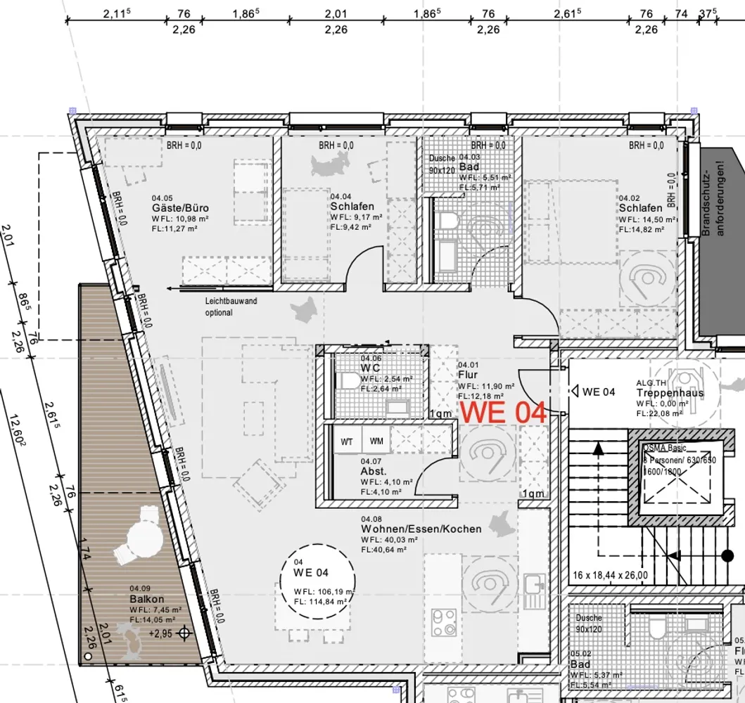4 Zimmer Wohnung mit 109 m² in Oldenburg – Bild 1