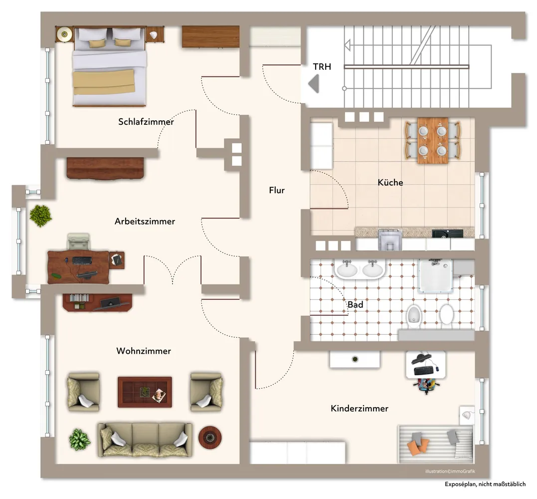 4 Zimmer Wohnung mit 114 m² in Stendal – Bild 10