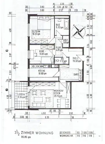 4 Zimmer Wohnung mit 96 m² in Mannheim – Bild 11
