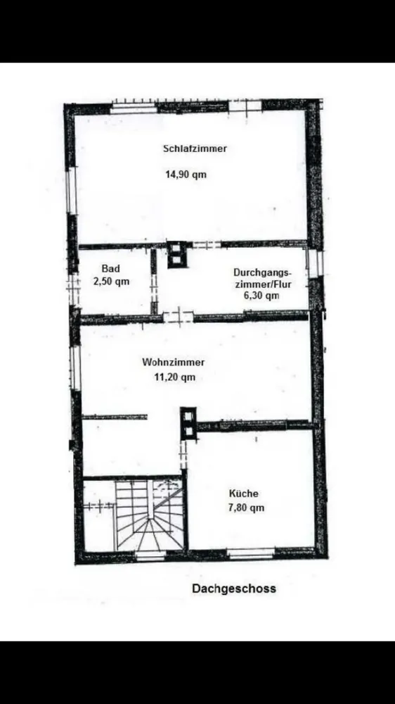 3 Zimmer Wohnung mit 42 m² in Hannover – Bild 2