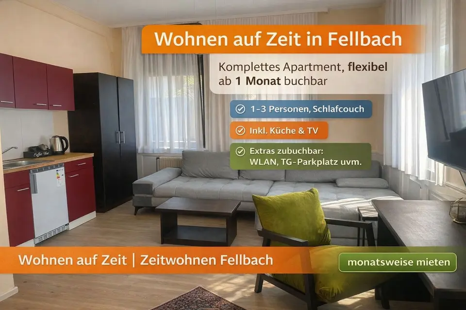 WG-Zimmer mit 17 m² in Fellbach – Bild 6
