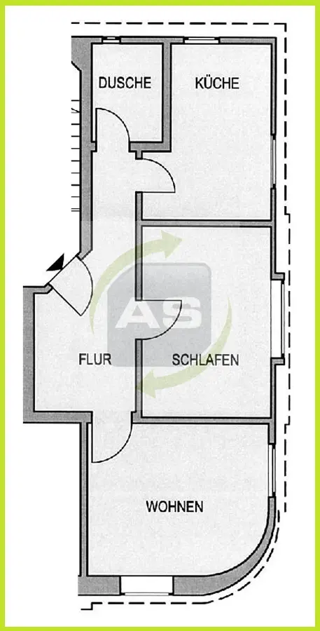 2 Zimmer Wohnung mit 50 m² in Zwickau – Bild 5