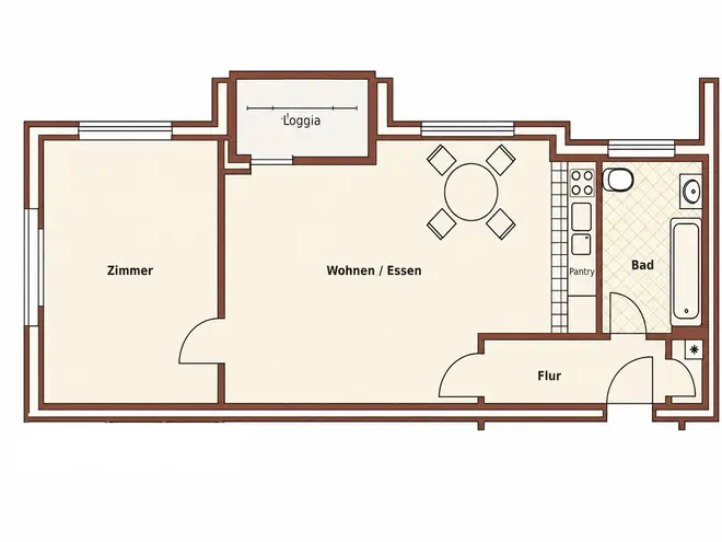 2 Zimmer Wohnung mit 65 m² in Rostock – Bild 5