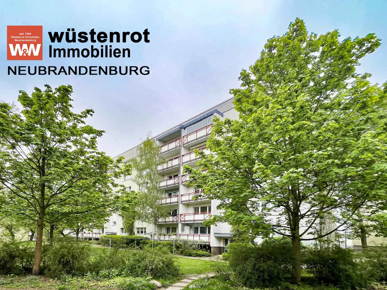 2 Zimmer Wohnung mit 47 m² in Neubrandenburg – Bild 1