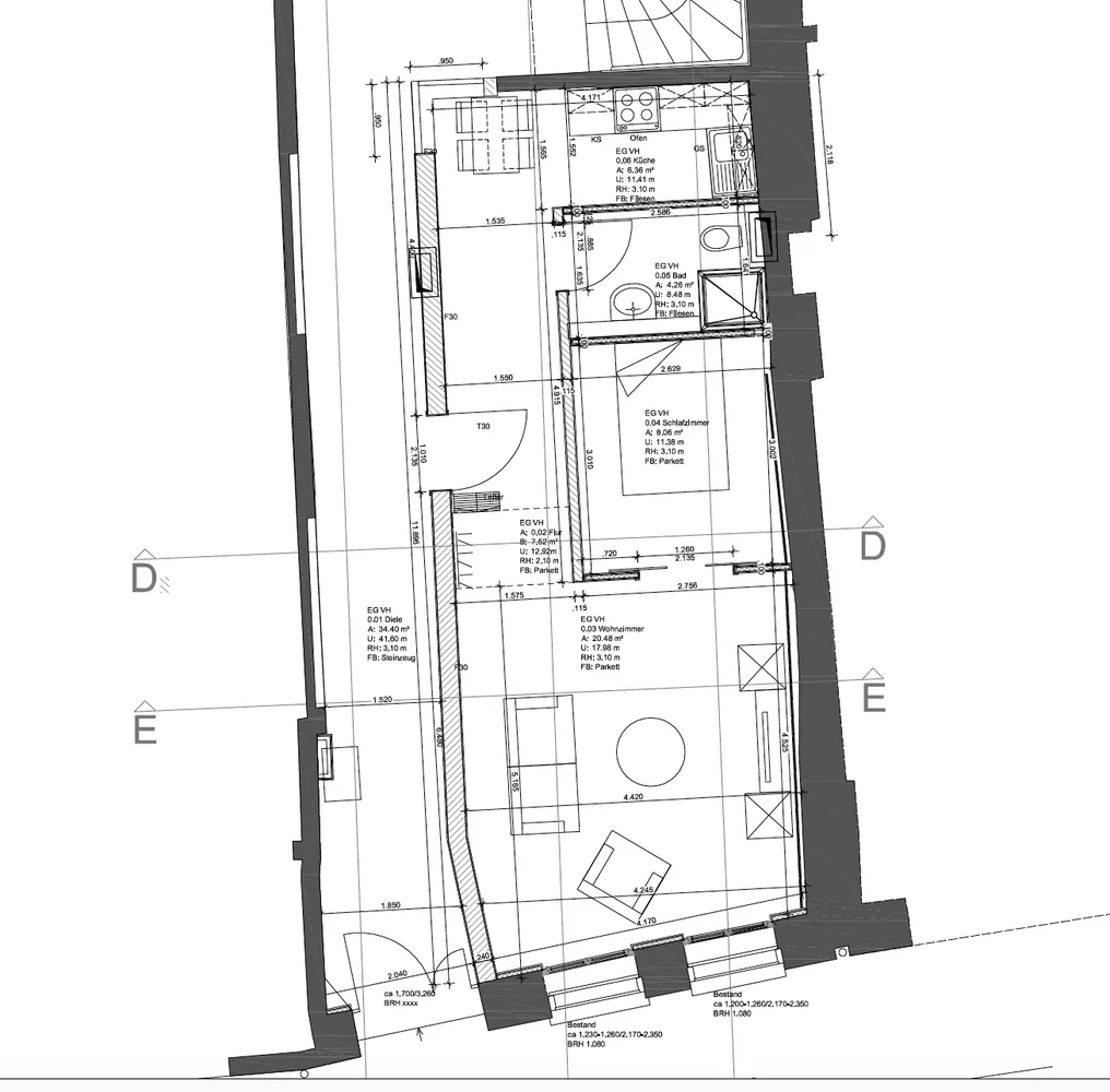 2 Zimmer Wohnung mit 50 m² in Lübeck – Bild 5