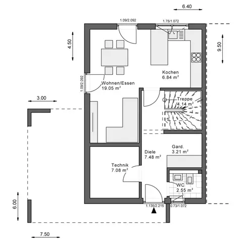 4 Zimmer Haus mit 142 m² in Osnabrück – Bild 2