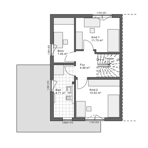 4 Zimmer Haus mit 142 m² in Osnabrück – Bild 3