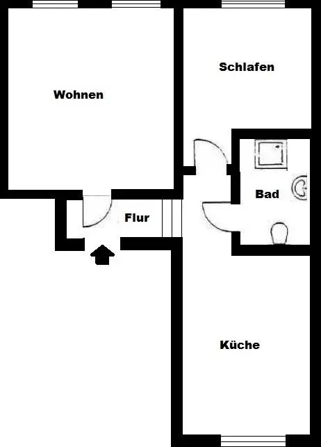 2 Zimmer Wohnung mit 42 m² in Plauen – Bild 9