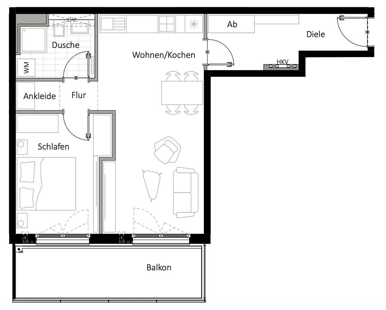2 Zimmer Wohnung mit 63 m² in München – Bild 10