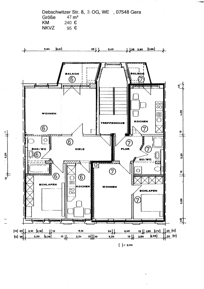 2 Zimmer Wohnung mit 47 m² in Gera – Bild 11