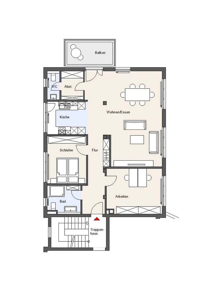4 Zimmer Wohnung mit 105 m² in Esslingen am Neckar – Bild 2