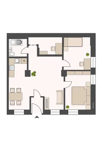 3 Zimmer Wohnung mit 89 m² in Leipzig – Bild 8