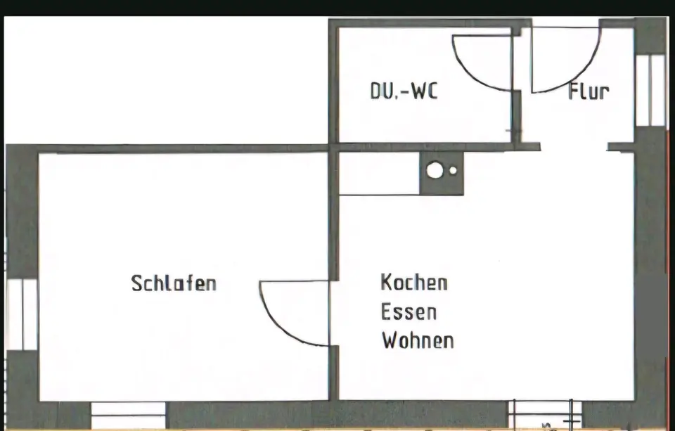 2 Zimmer Wohnung mit 35 m² in Aalen – Bild 5