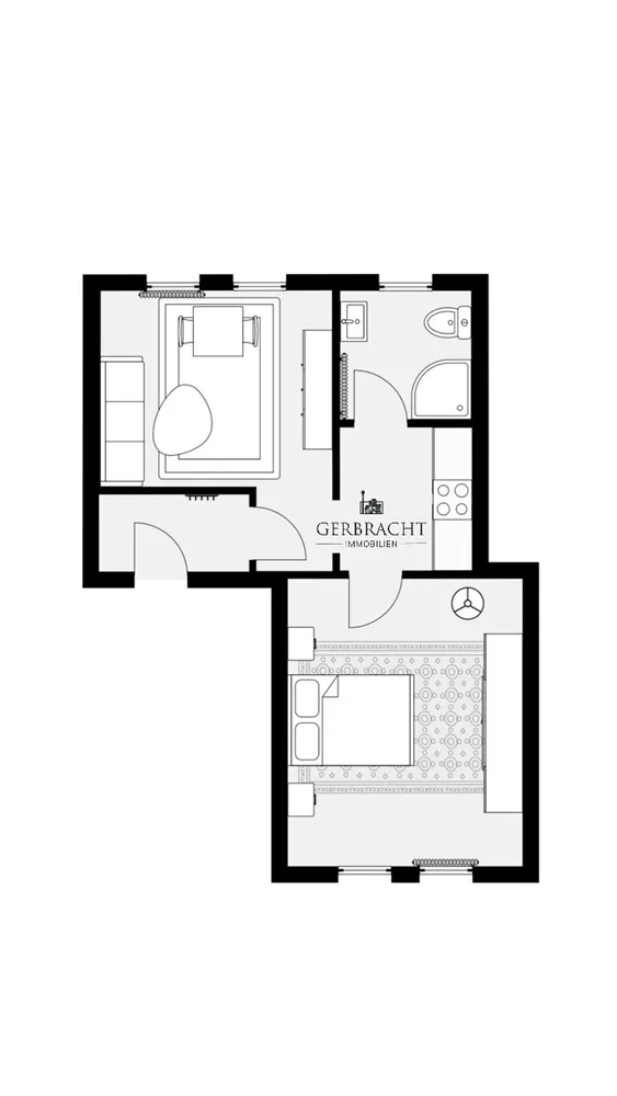 2 Zimmer Wohnung mit 60 m² in Krefeld – Bild 8