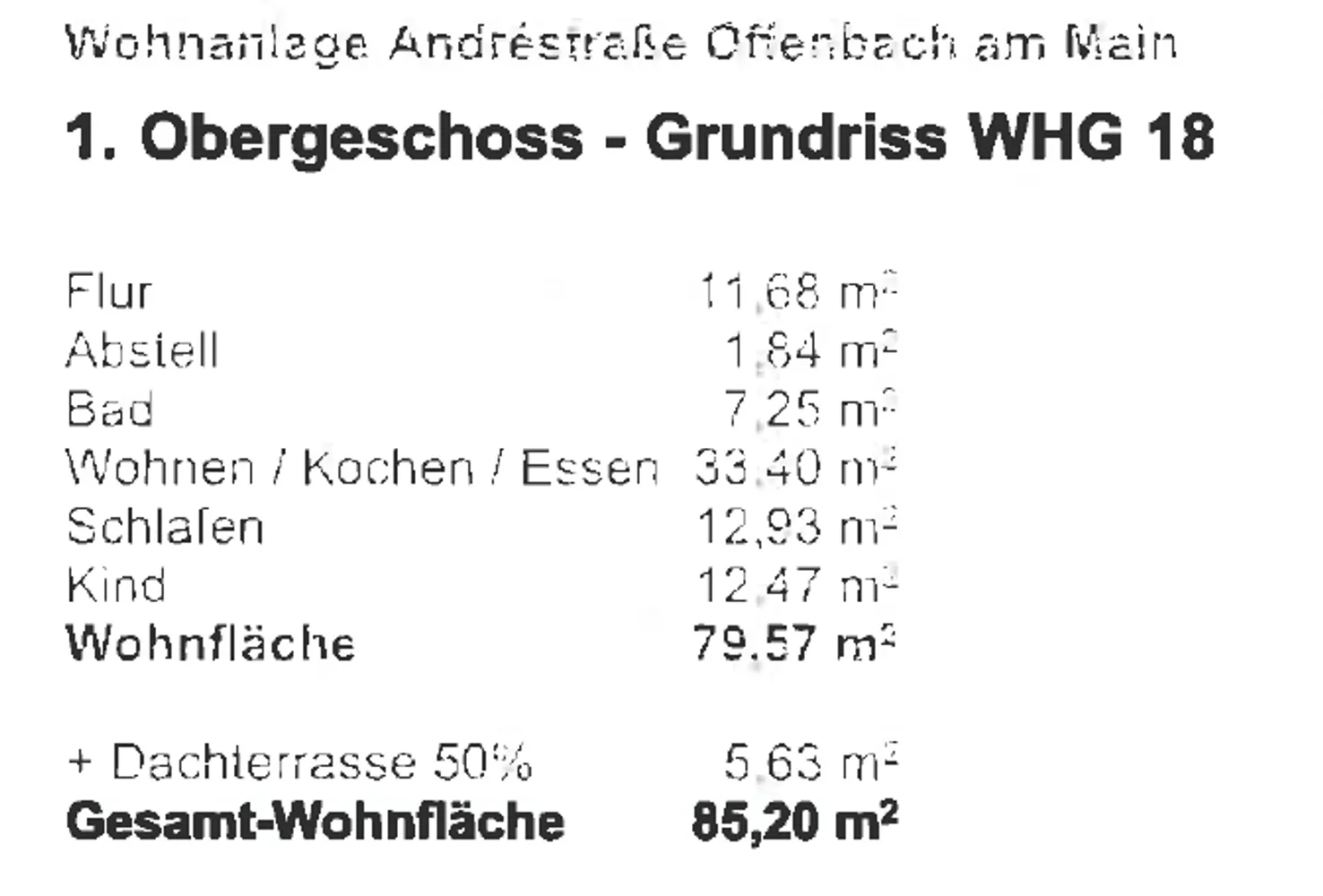 3 Zimmer Wohnung mit 85 m² in Offenbach am Main – Bild 12