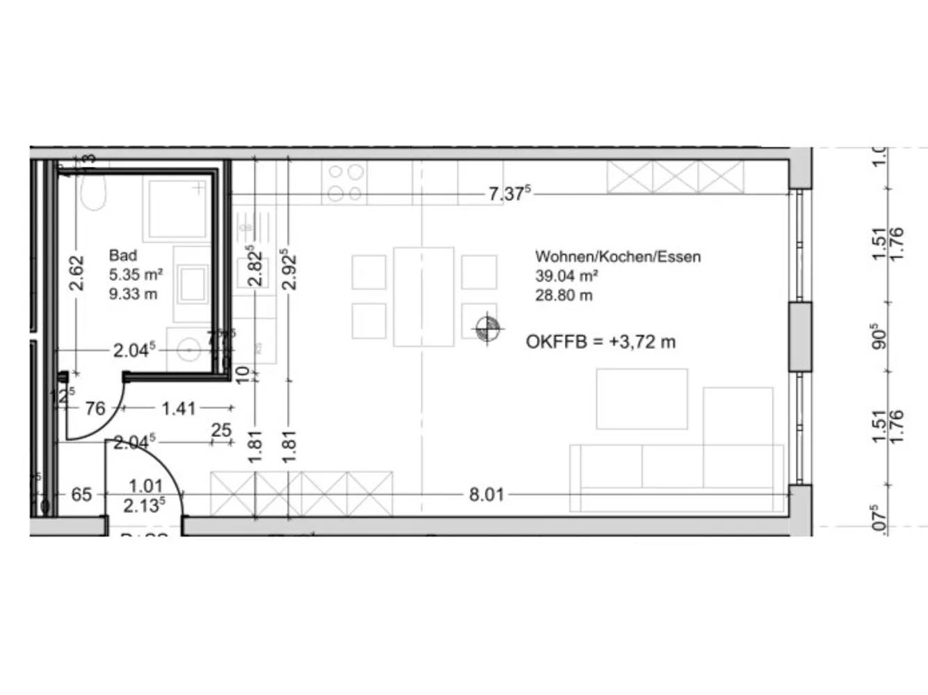 1 Zimmer Wohnung mit 44 m² in Dessau-Roßlau – Bild 5
