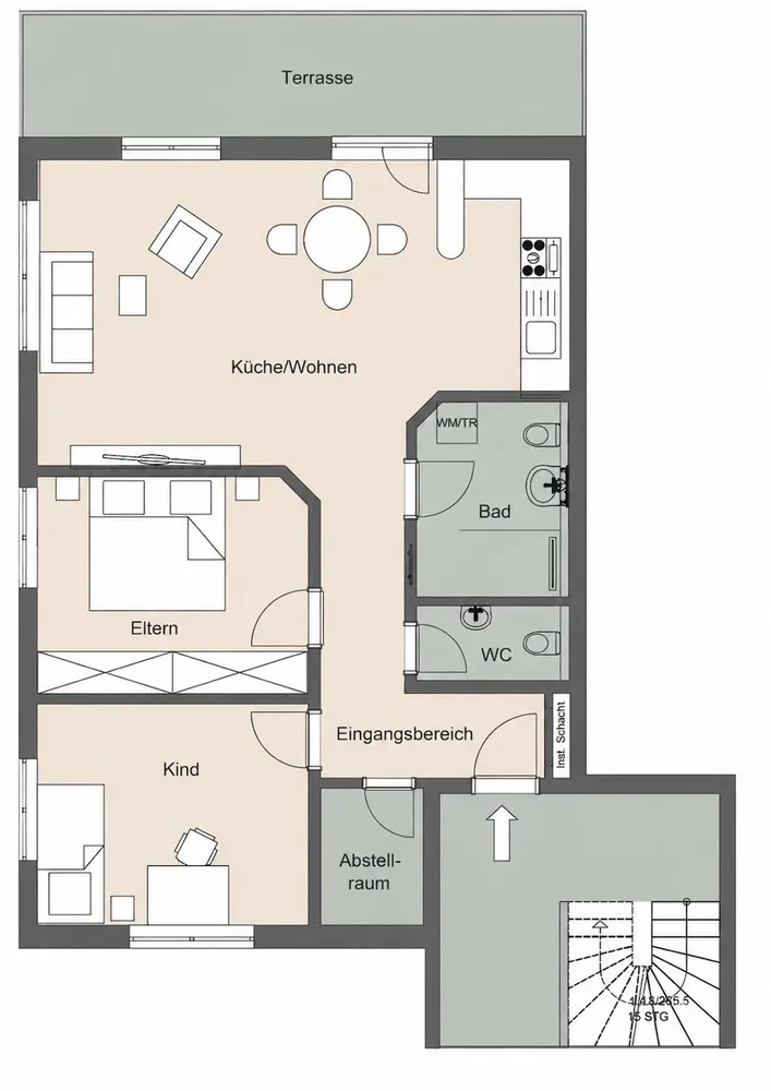 3 Zimmer Wohnung mit 84 m² in Friedrichshafen – Bild 7