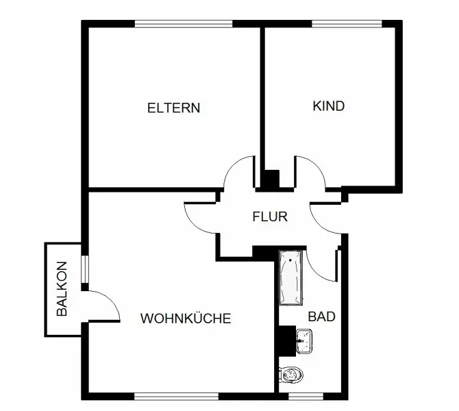 2 Zimmer Wohnung mit 59 m² in Ludwigshafen – Bild 5
