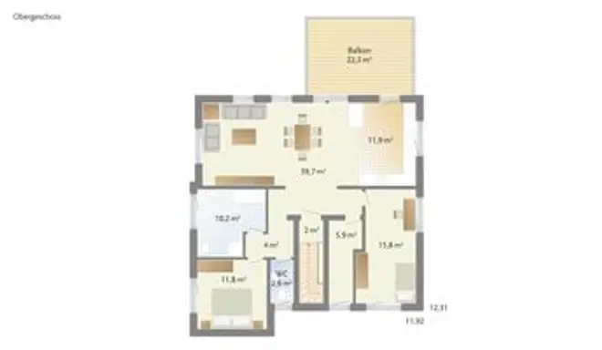 9 Zimmer Haus mit 120 m² in Bielefeld – Bild 11