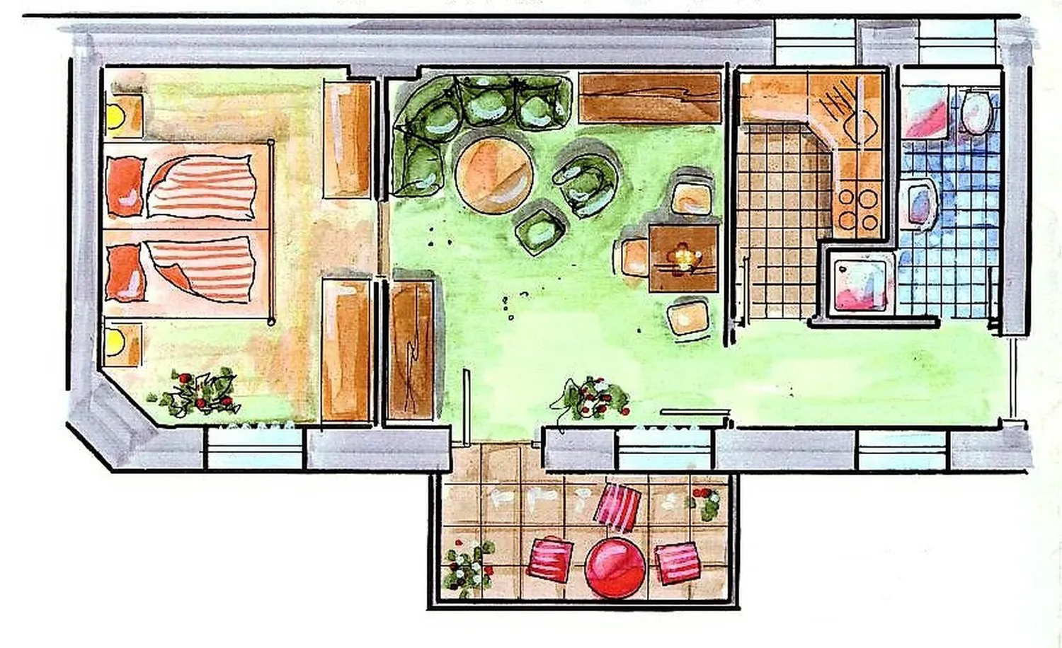 2 Zimmer Wohnung mit 45 m² in Magdeburg – Bild 7