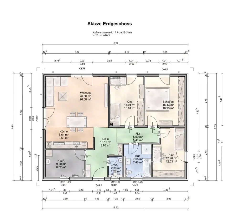 4 Zimmer Haus mit 117 m² in Greifswald – Bild 5