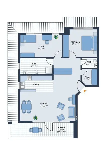 3 Zimmer Wohnung mit 103 m² in Cuxhaven – Bild 5