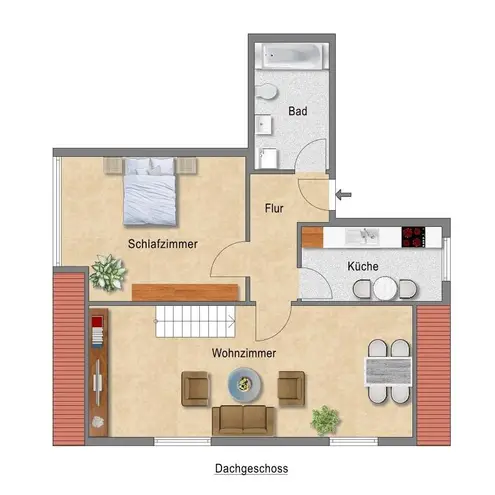 3 Zimmer Wohnung mit 65 m² in Dresden – Bild 9