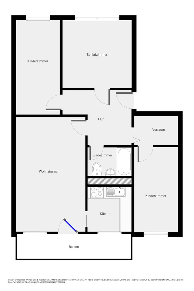 4 Zimmer Wohnung mit 77 m² in Dresden – Bild 3