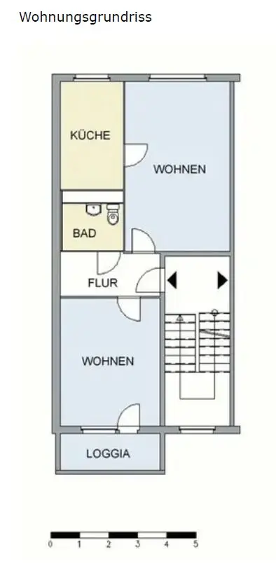 2 Zimmer Wohnung mit 53 m² in Neubrandenburg – Bild 5
