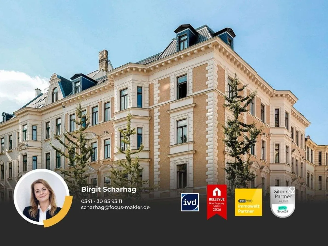 3 Zimmer Wohnung mit 108 m² in Leipzig – Bild 1