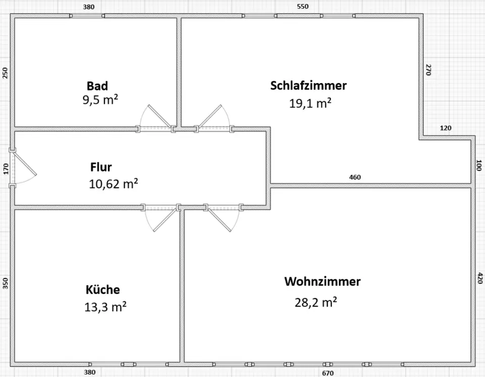 2 Zimmer Wohnung mit 80 m² in Wolfsburg – Bild 5