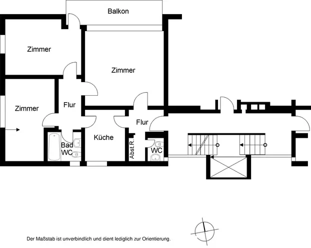 3 Zimmer Wohnung mit 88 m² in Bielefeld – Bild 2