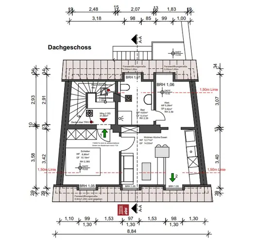 2 Zimmer Wohnung mit 34 m² in Osnabrück – Bild 7