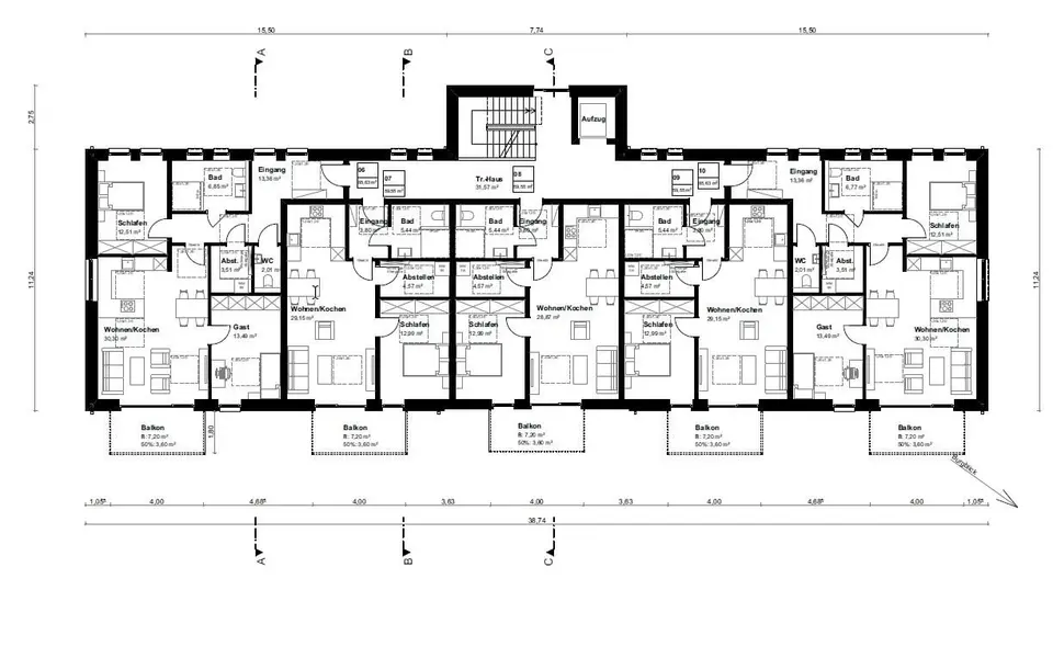 4 Zimmer Wohnung mit 111 m² in Nordhorn – Bild 10