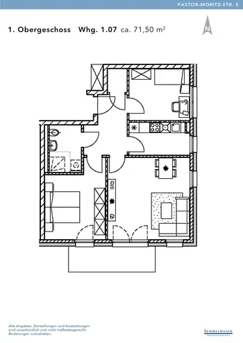 3 Zimmer Wohnung mit 72 m² in Potsdam – Bild 4