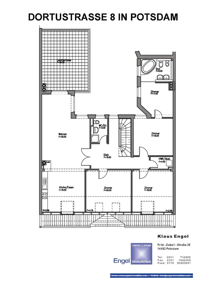 4 Zimmer Wohnung mit 162 m² in Potsdam – Bild 5