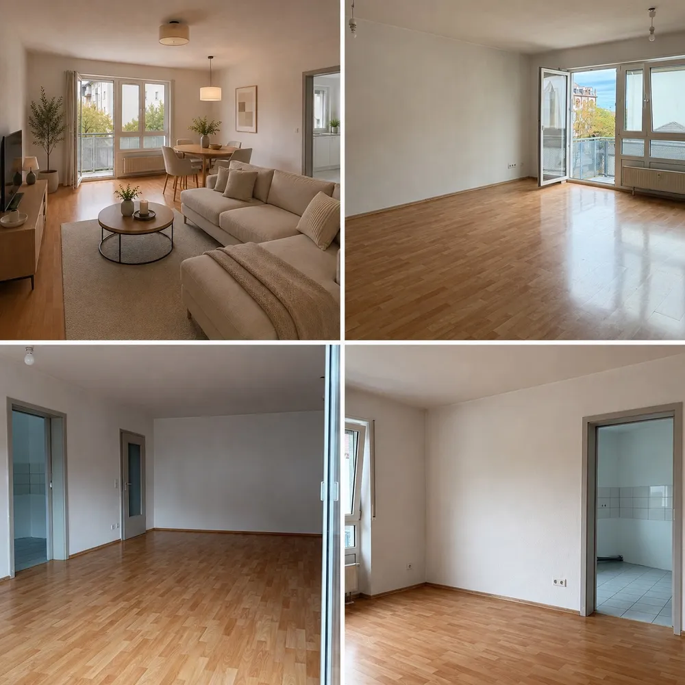 3 Zimmer Wohnung mit 82 m² in Ludwigshafen am Rhein – Bild 1