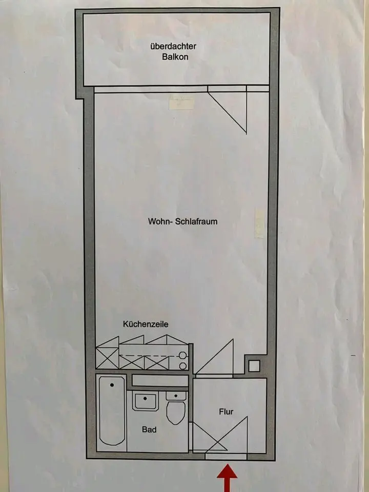 Studio mit 34 m² in Frankfurt am Main – Bild 6