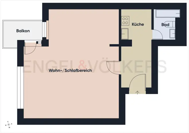 2 Zimmer Wohnung mit 49 m² in Saarbrücken – Bild 9