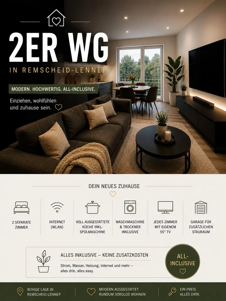 3 Zimmer Wohnung mit 60 m² in Remscheid – Bild 6