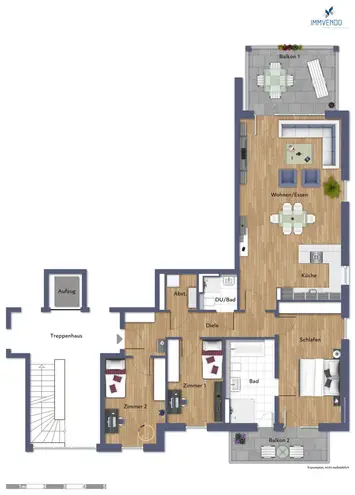 5 Zimmer Wohnung mit 124 m² in Essen – Bild 5